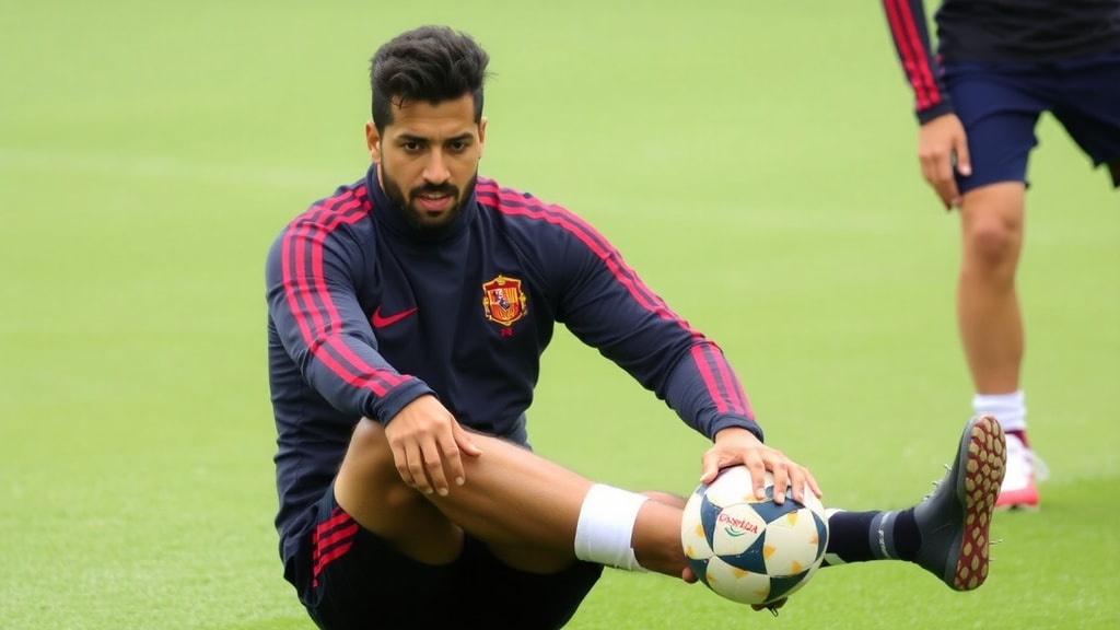 世界杯决赛前夜拉响红色警报！西班牙双星伤退训练场，亚马尔缠绷带画面让全队心凉半截